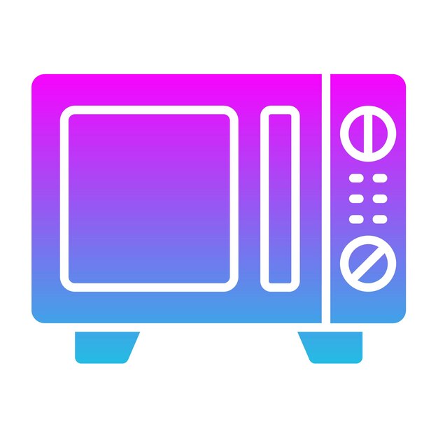 Iconos de microondas