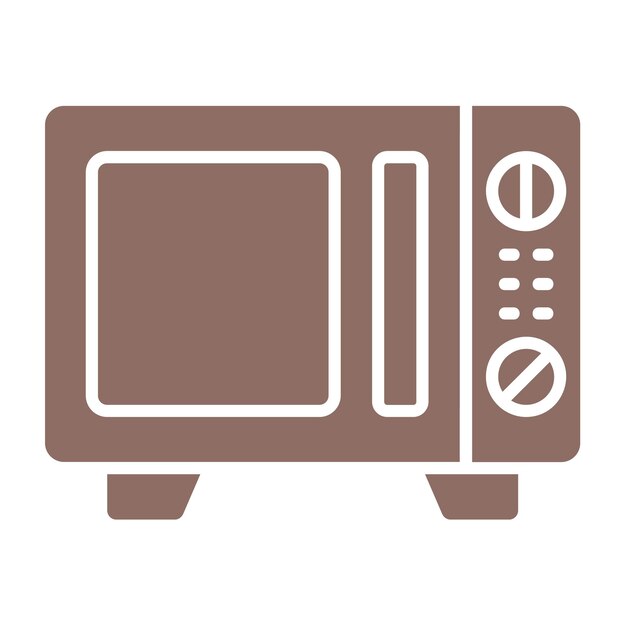 Iconos de microondas