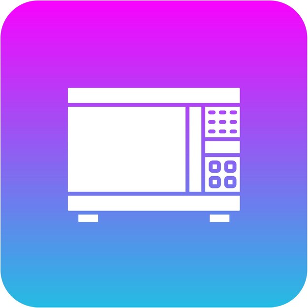 Iconos de microondas