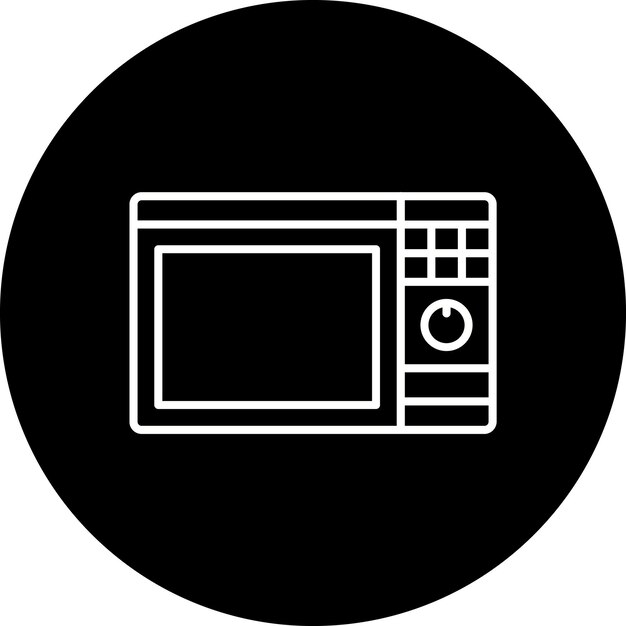 Iconos de microondas