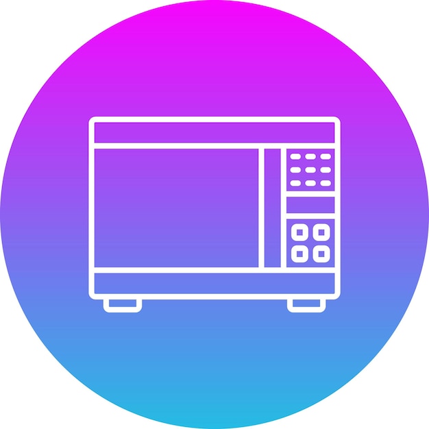 Iconos de microondas