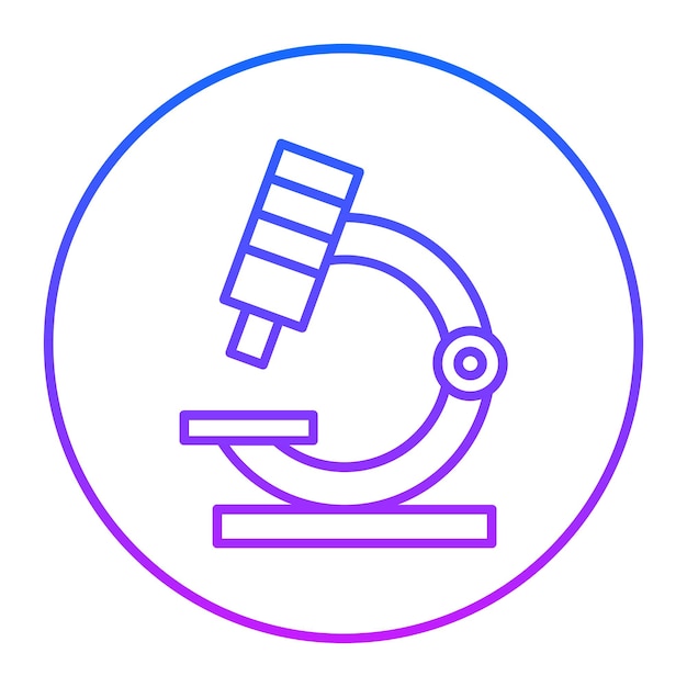 Iconos de microscopio