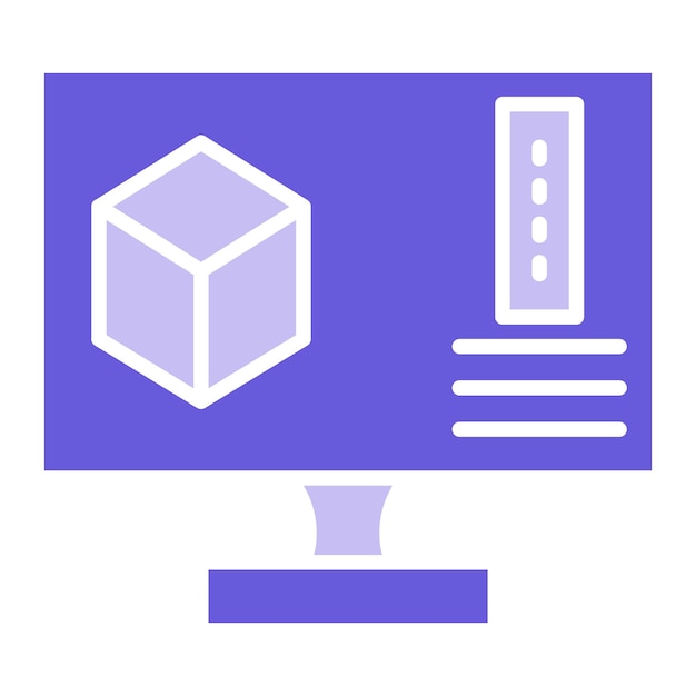 Iconos de modelado 3D