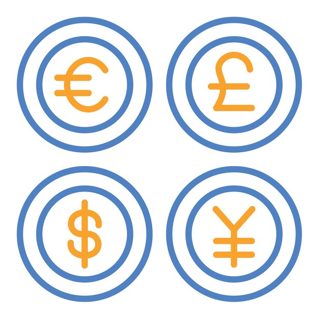 Iconos de las monedas