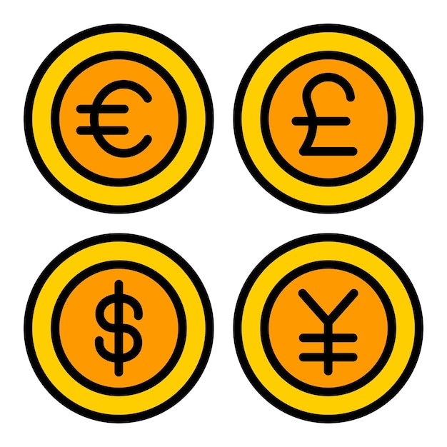 Iconos de las monedas