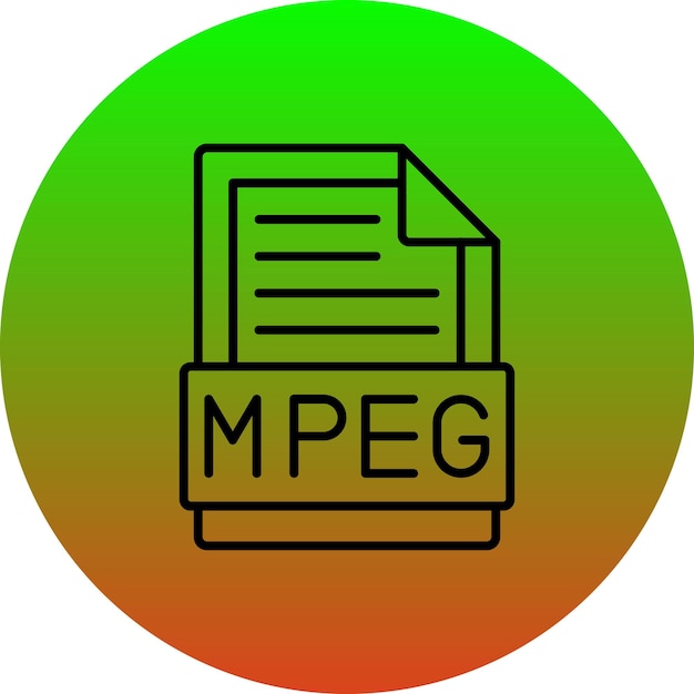 Iconos de las Mpeg