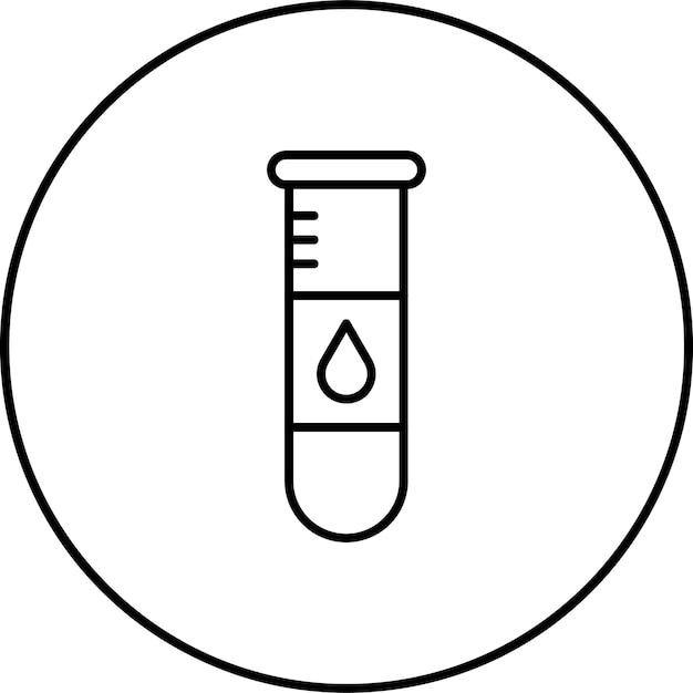 Iconos de muestras de sangre