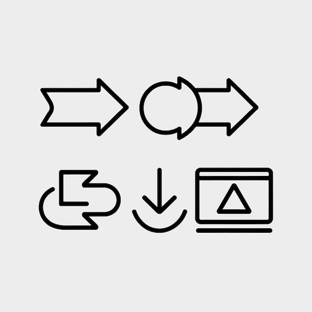 Iconos de navegación