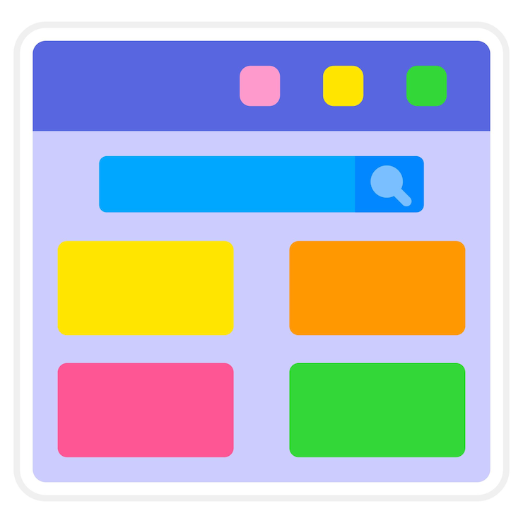 Vector iconos de los navegadores web