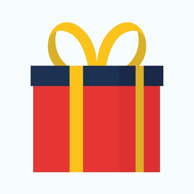 Iconos navideños de diseño vectorial de colores