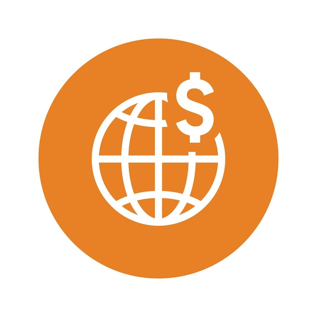 Iconos de negocios globales