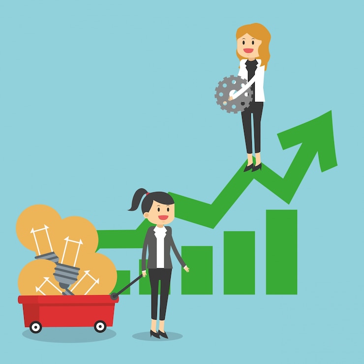 Vector iconos de negocios
