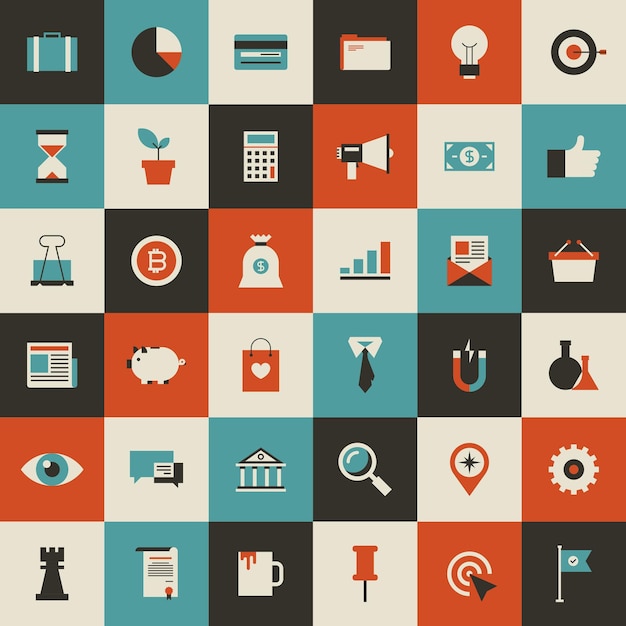 Iconos de negocios