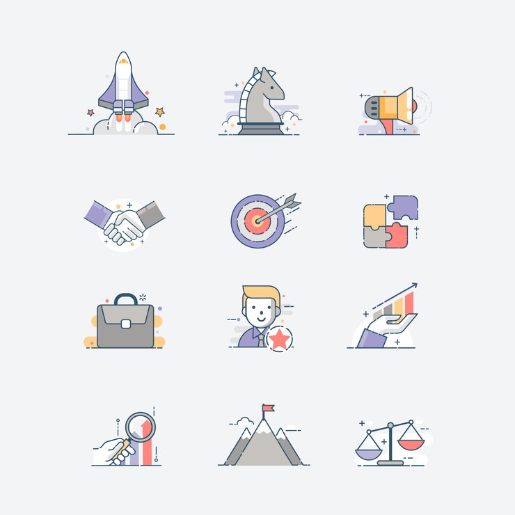 Iconos de negocios