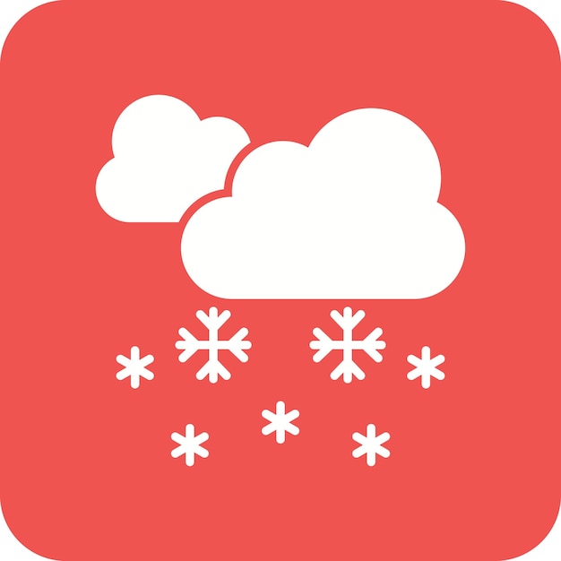 Iconos de las nevadas