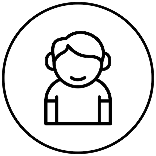 Iconos de niños
