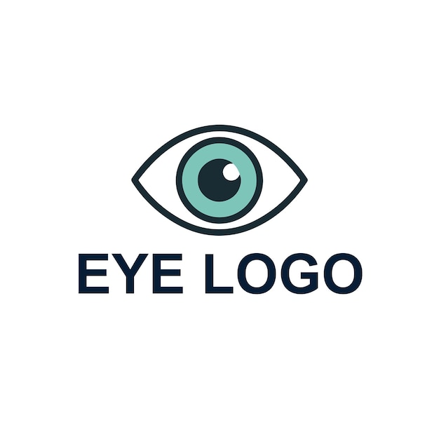 Iconos de ojos vectoriales aspecto y visión del logotipo iconos vectoriales e ilustración