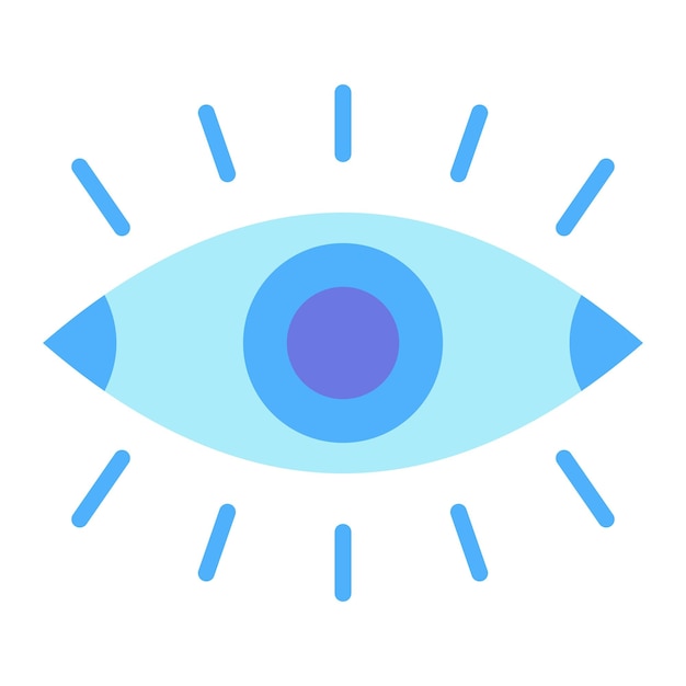 Vector iconos de los ojos