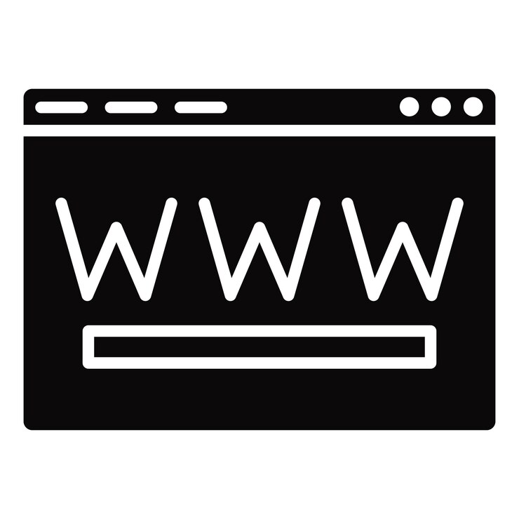 Vector iconos de las páginas web