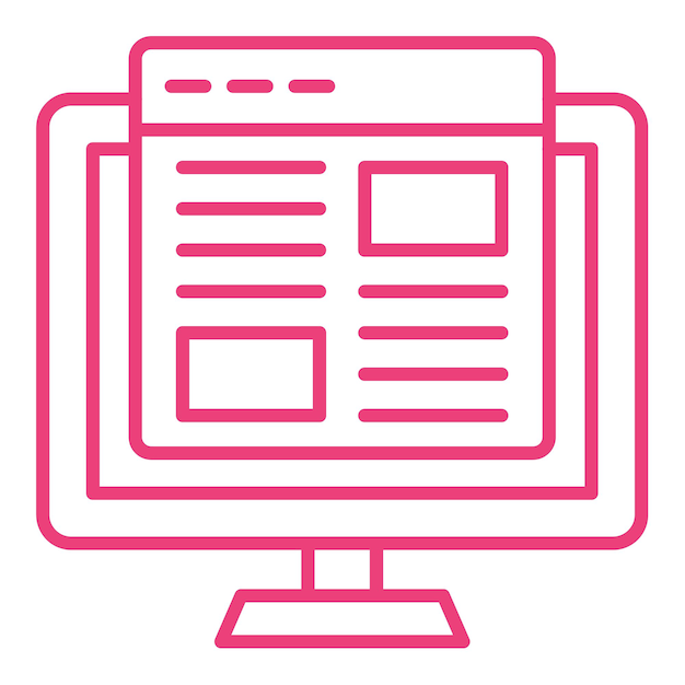 Iconos de las páginas web