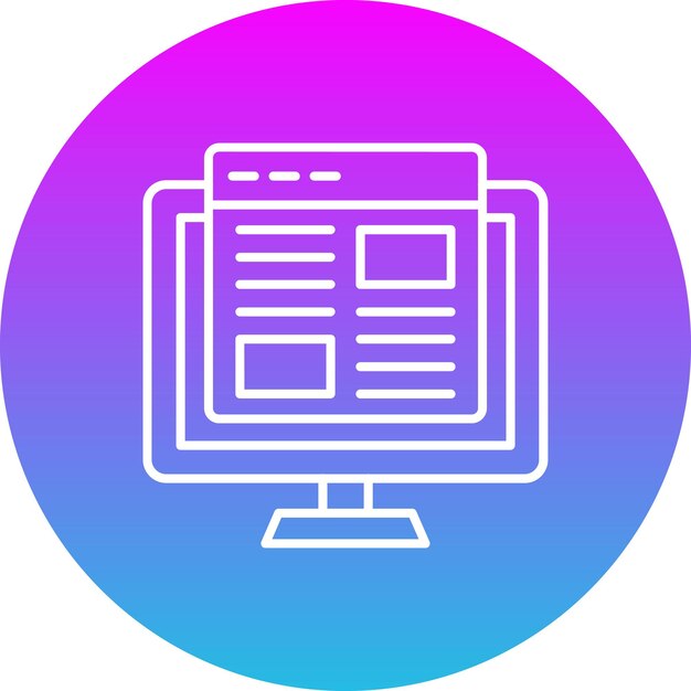 Iconos de las páginas web