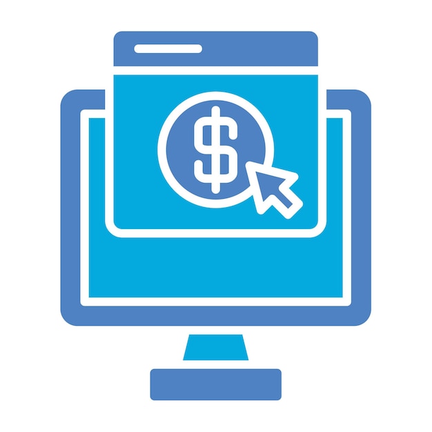 Iconos de pago por clic
