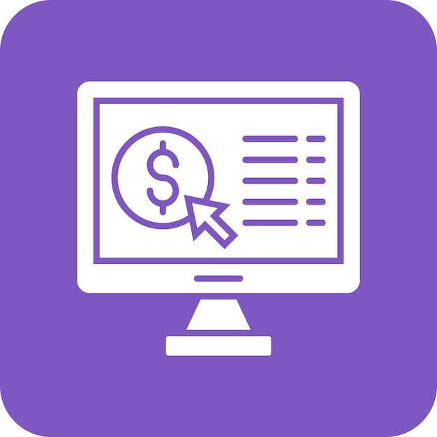 Iconos de pago por clic