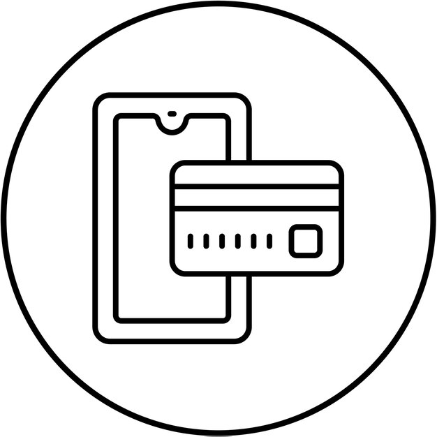 Iconos de pago sin efectivo
