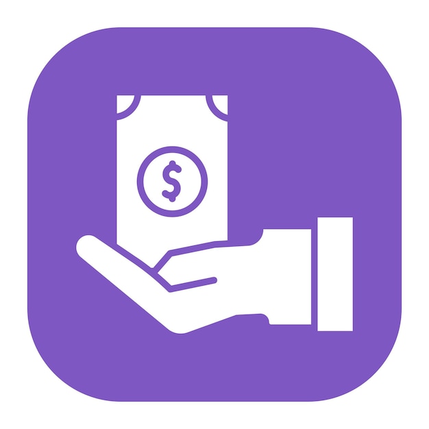 Iconos de pago en efectivo