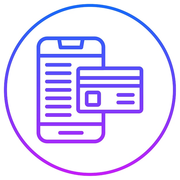 Iconos de pago sin efectivo