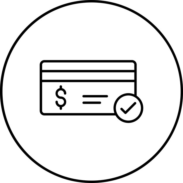Iconos de pago de la tarjeta