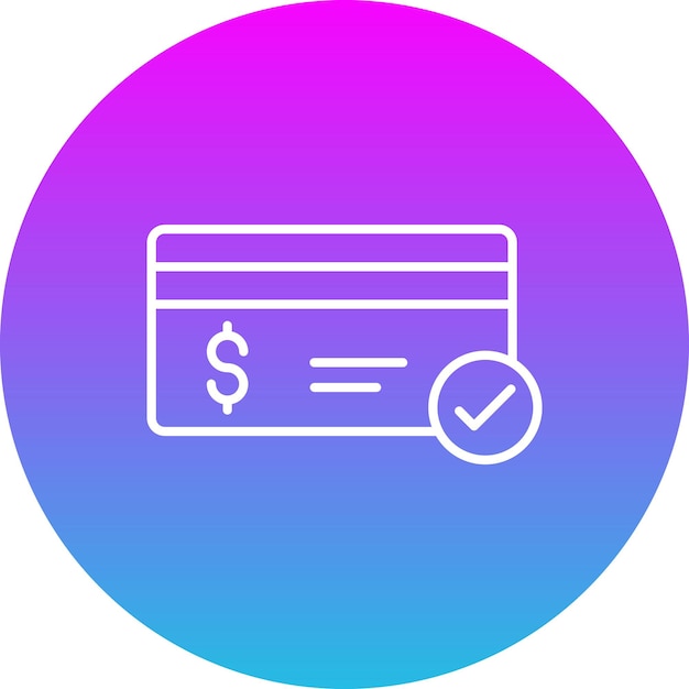 Iconos de pago de la tarjeta