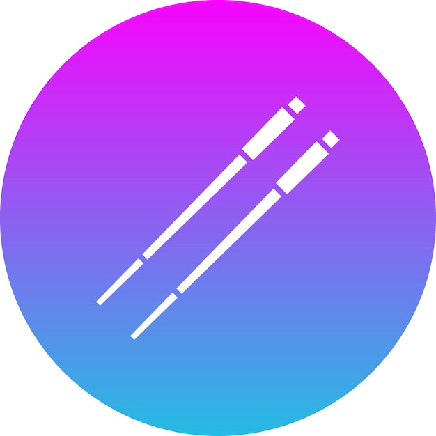 Iconos de palillos para comer