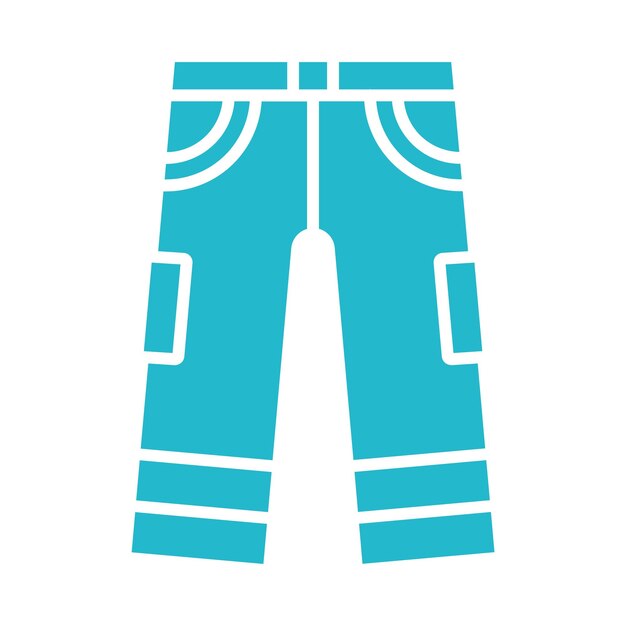 Iconos de los pantalones de los bomberos