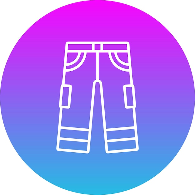 Iconos de los pantalones de los bomberos