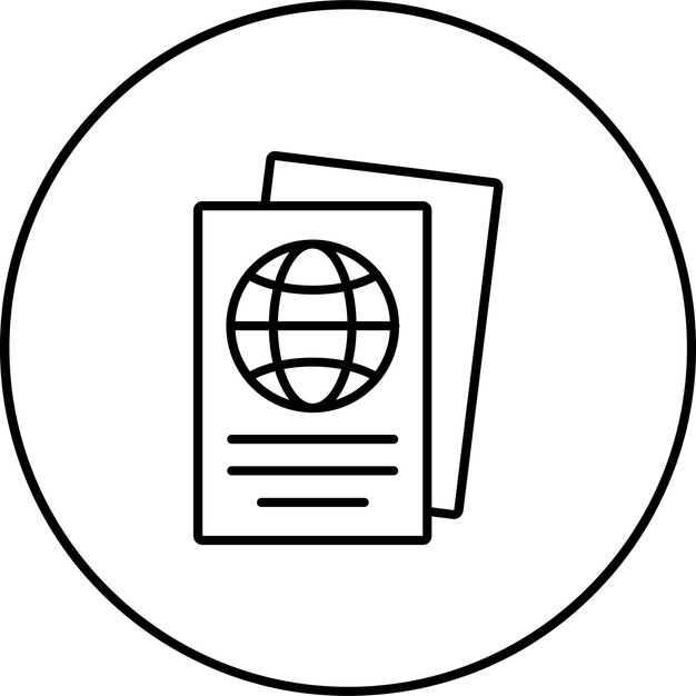 Iconos de pasaporte