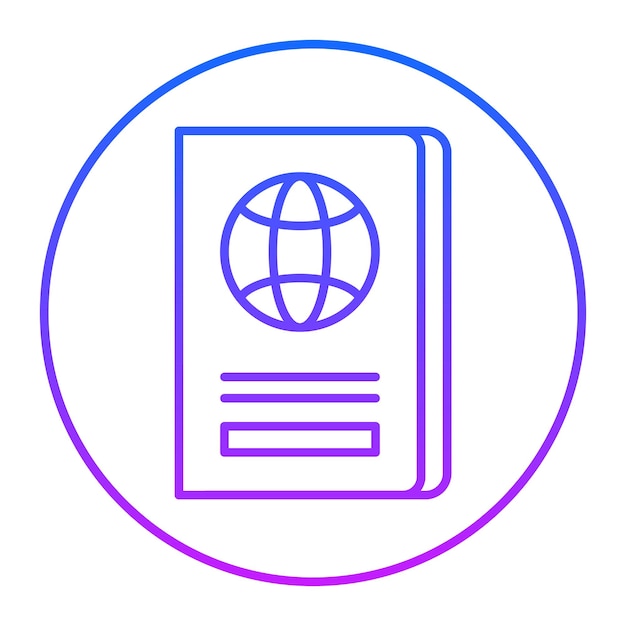 Iconos de pasaporte
