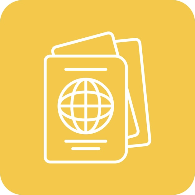 Iconos de pasaporte