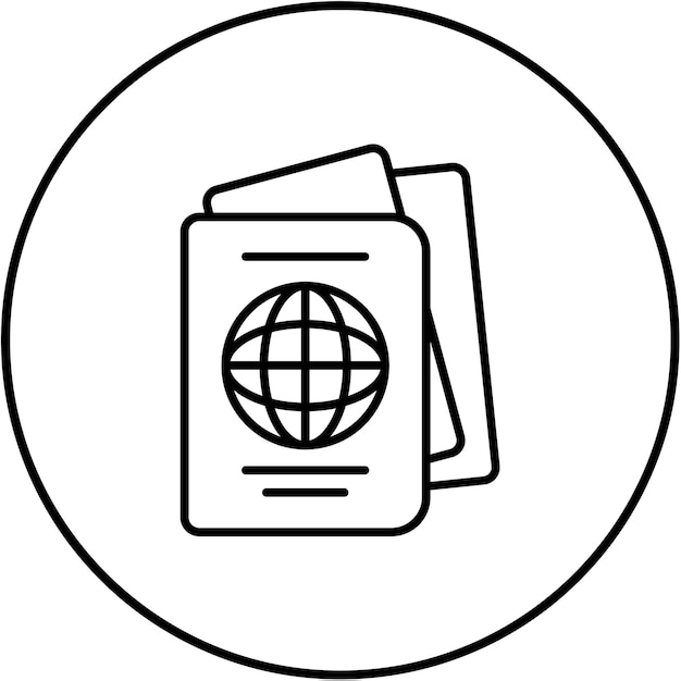 Iconos de pasaporte