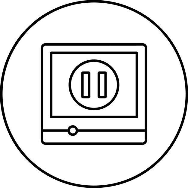 Iconos de pausa