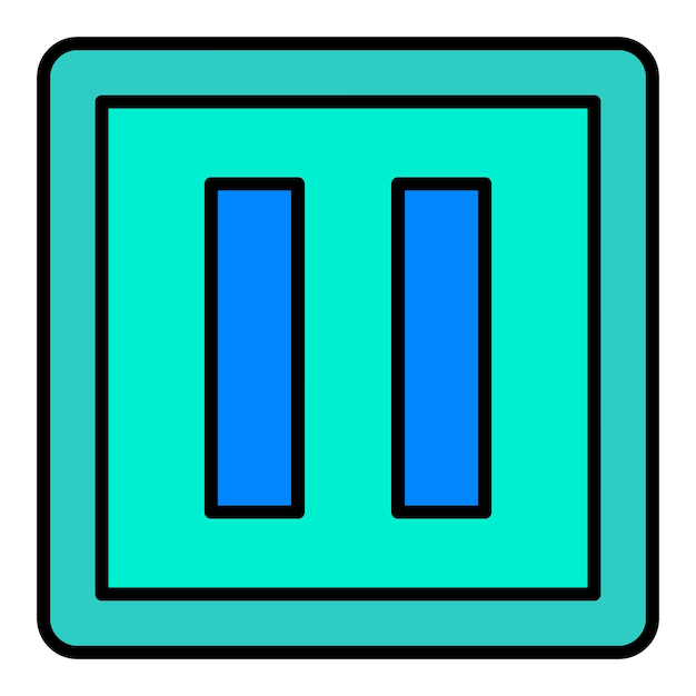 Iconos de pausa