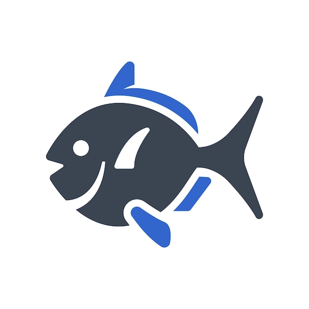 Vector iconos de peces