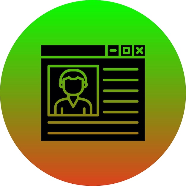 Iconos de perfiles