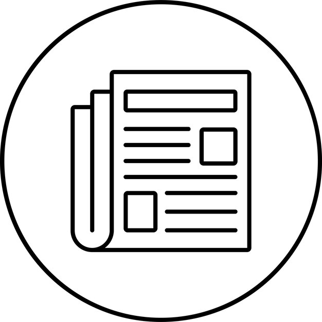 Iconos de los periódicos