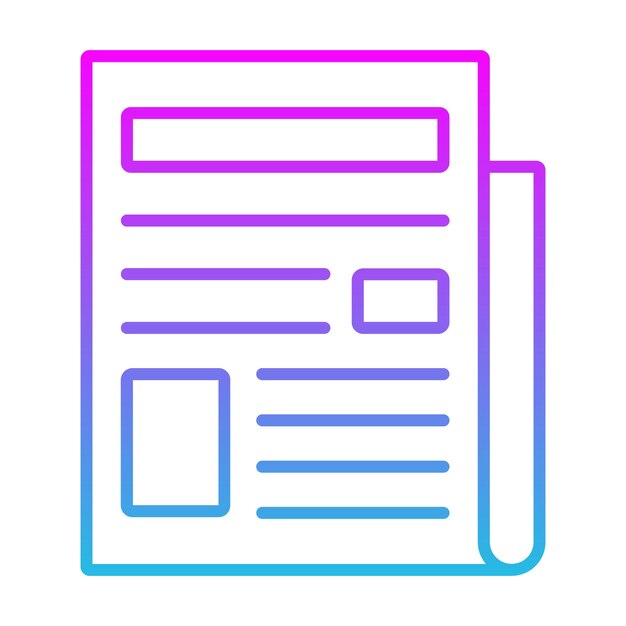 Iconos de los periódicos
