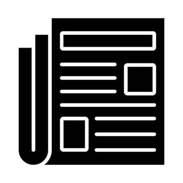 Iconos de los periódicos