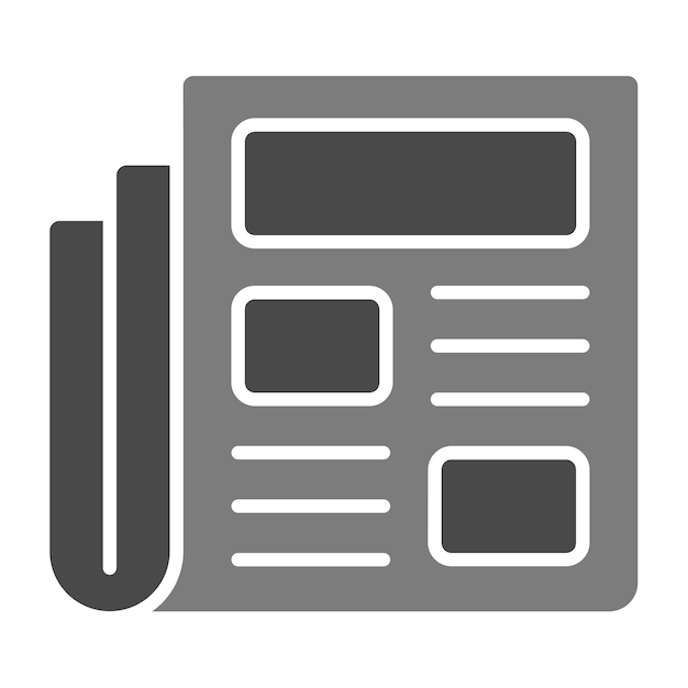 Iconos de los periódicos