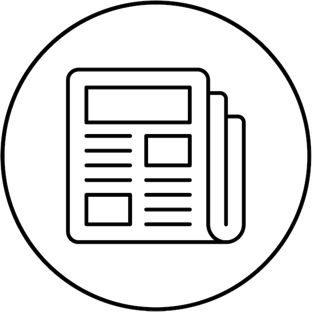 Iconos de los periódicos