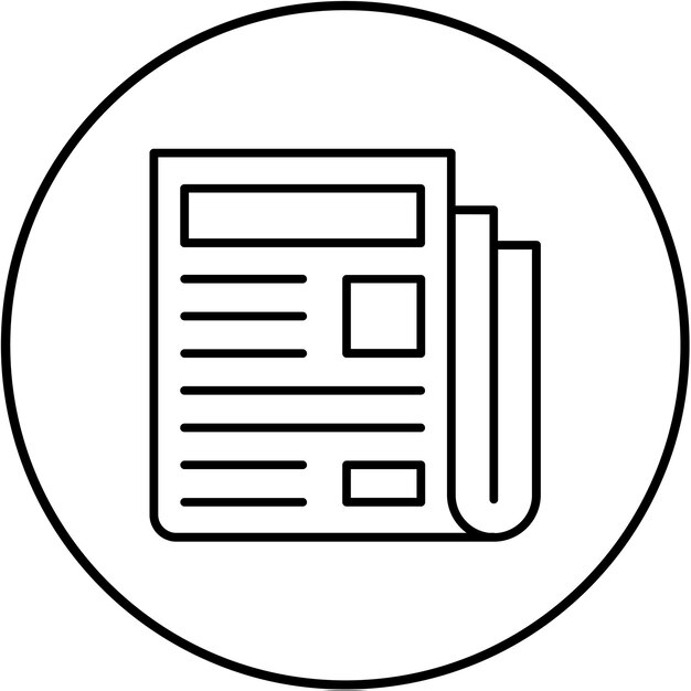 Iconos de los periódicos