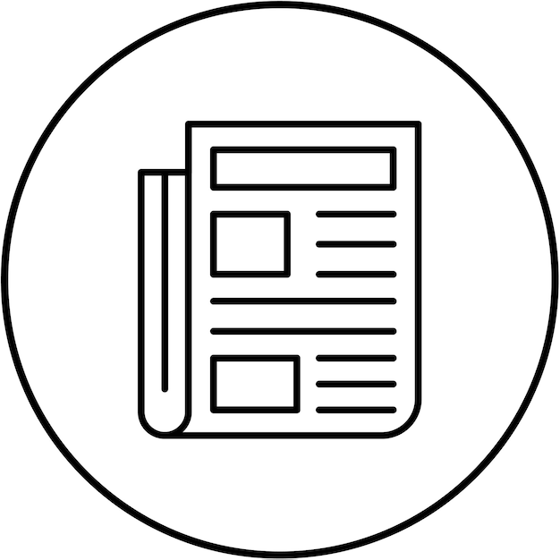 Iconos de los periódicos